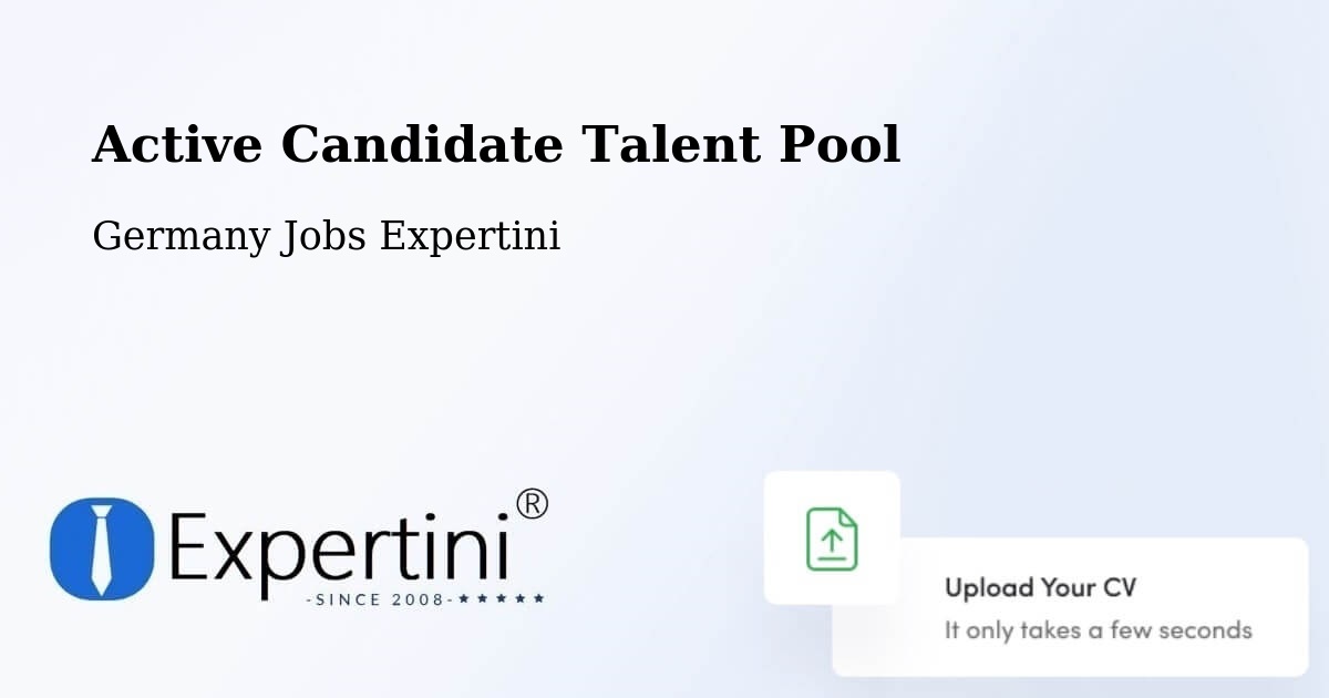 Active Candidate Talent Pool – Weisel - Germany Jobs Expertini