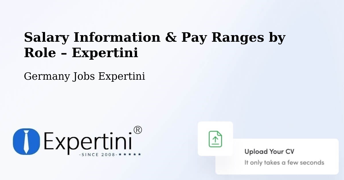 Salary Information & Pay Ranges – Weisel - Weisel, Germany Jobs Expertini